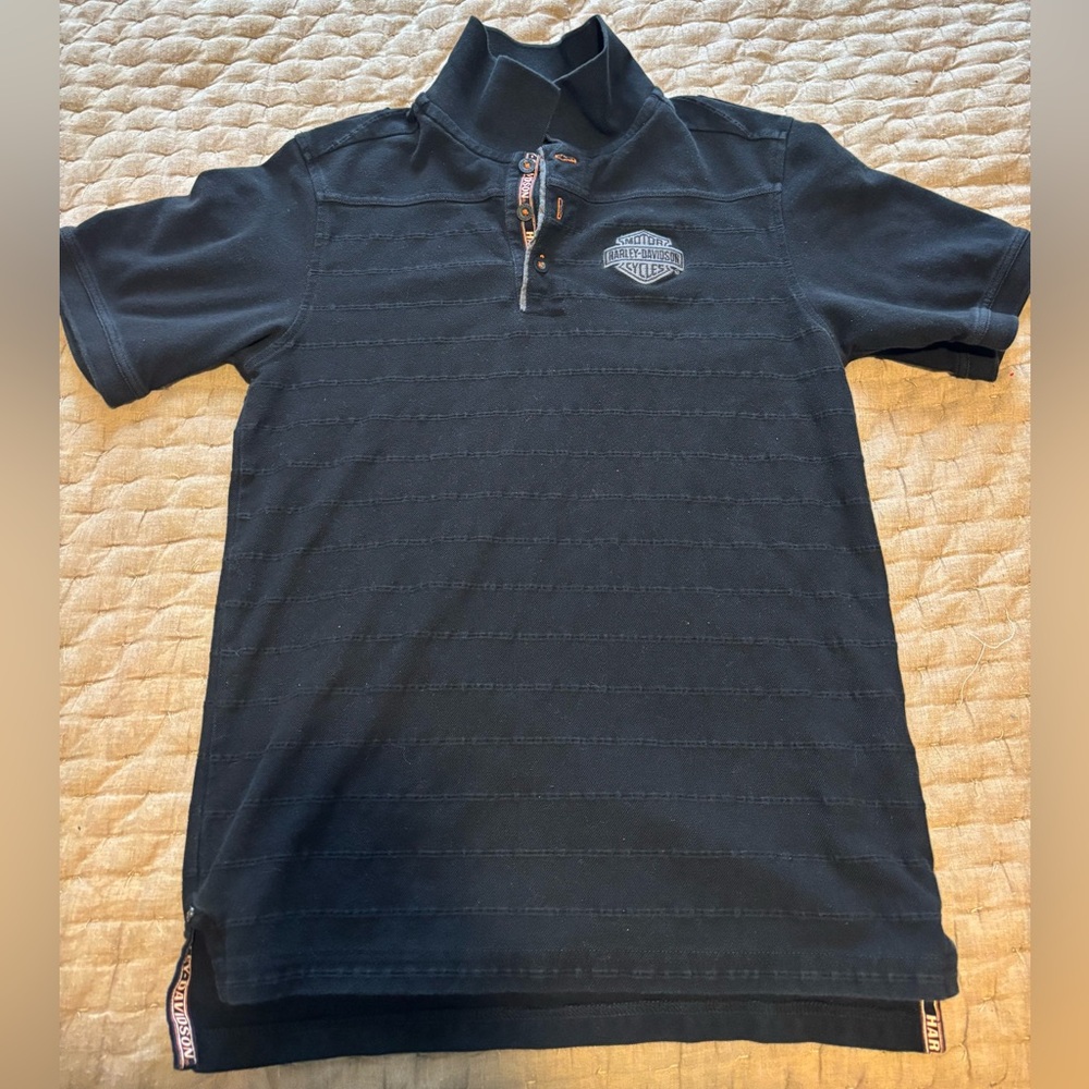 Harley-Davidson Embroidered Polo Shirt Size S